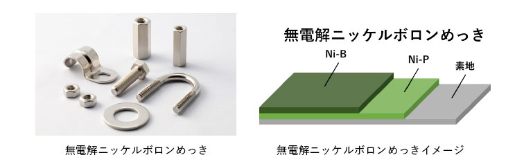 無電解ニッケルボロンめっき